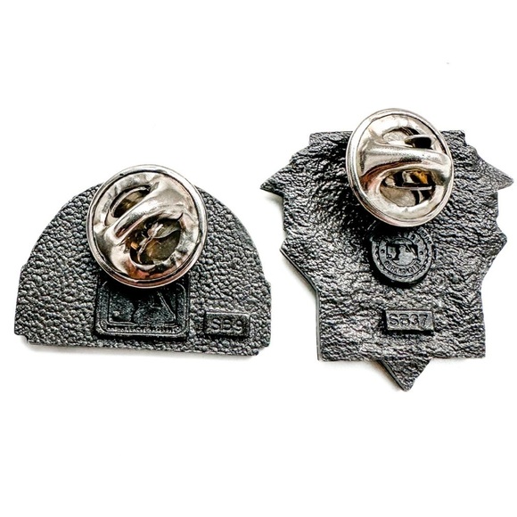 MLB Colorado Rockies Vintage Pewter Pin Set - Picture 3 of 3